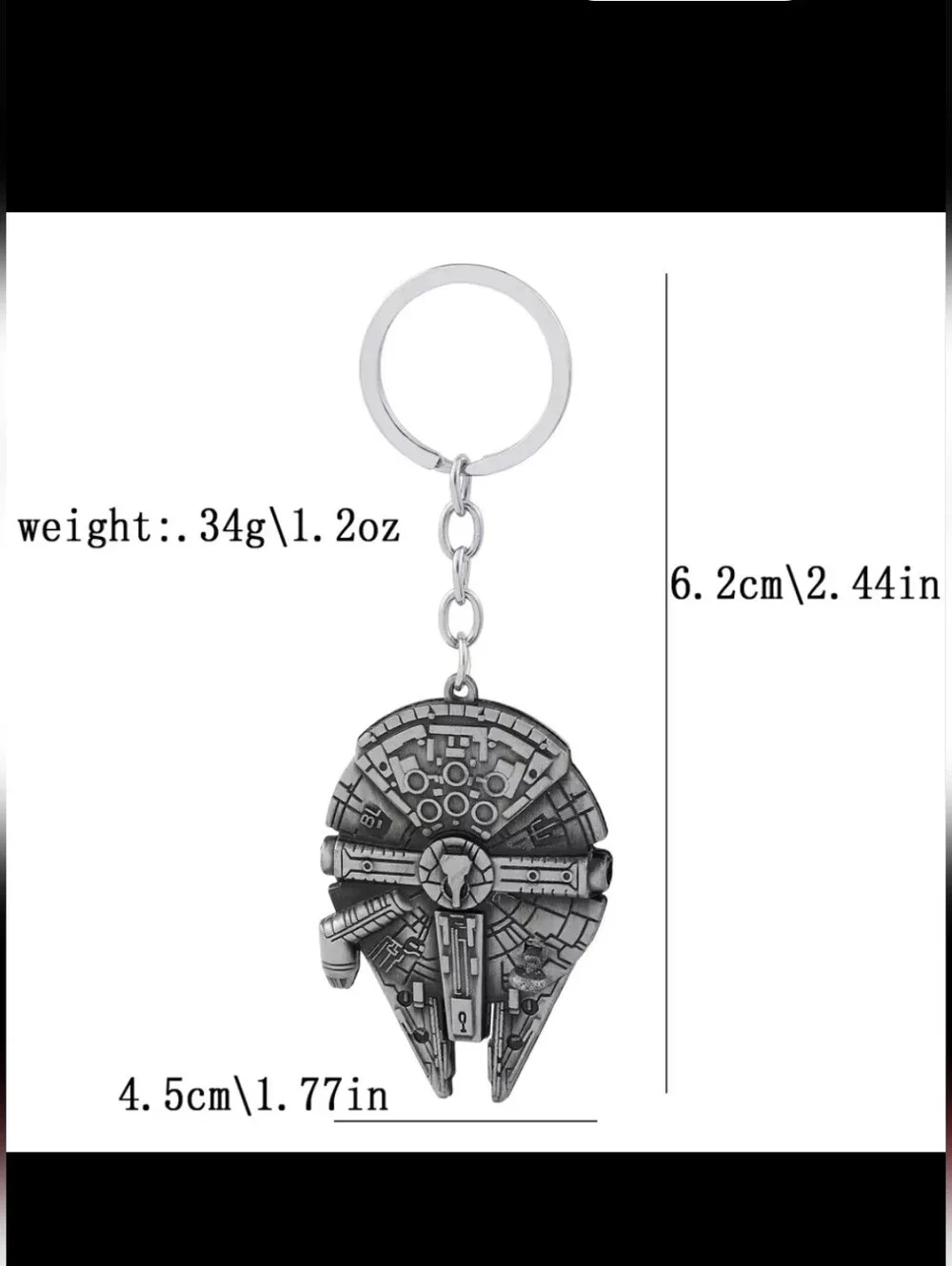 Star Wars Millennium Falcon Keychain